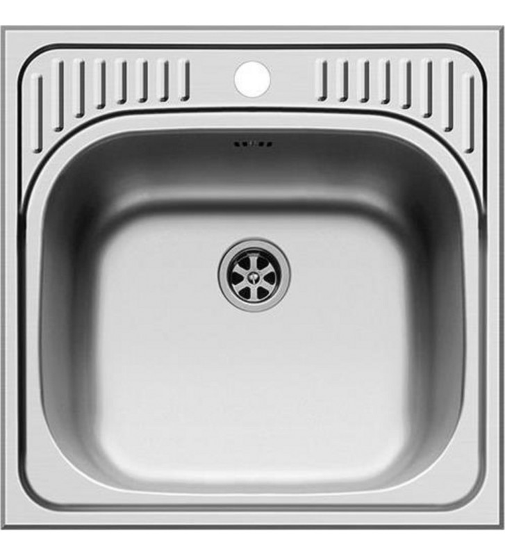 Pyramis Sink Stainless Steel Basic ET34 Polished Insert (48x48)