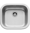 Pyramis Stainless Steel Sink Kiba Square Insert Polished (46.5x40.5cm)