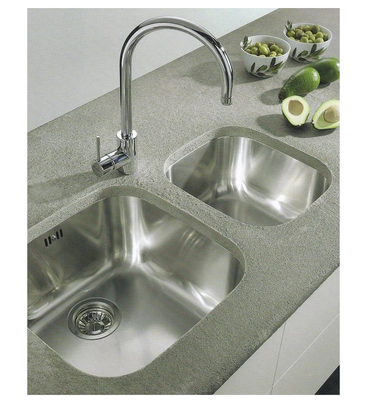 Pyramis Stainless Steel Substrate IRIS 1B Polished Sink (40 x 40)