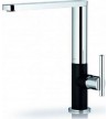 Sink Faucet Pyramis Grazia Elegant Tall Mixing Chrome with Black With Ceramic Disc (090920501)