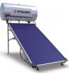 Ηλιακός Θερμοσίφωνας Pyramis Glass 160lt / 2m² με ένα Συλλέκτη Επιλεκτικός Διπλής Ενέργειας