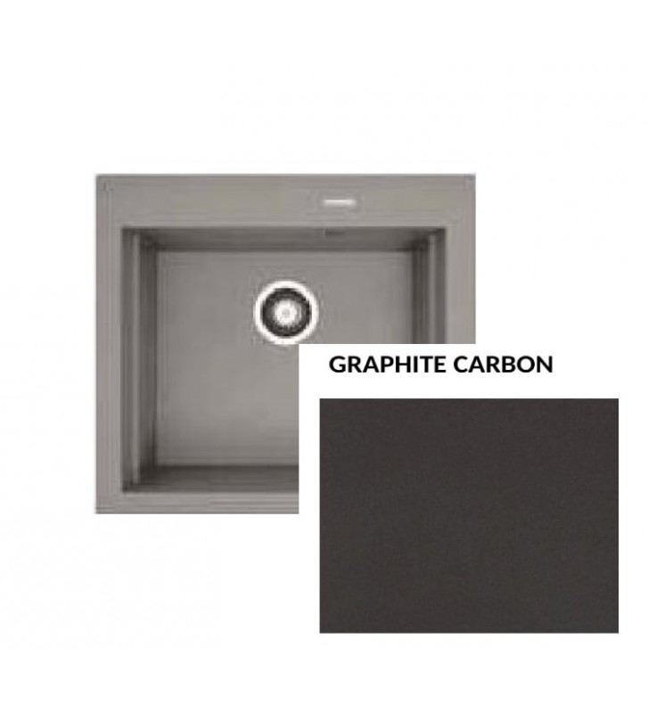 Νεροχύτης Pyramis Pyragranite Siros 1B Ένθετος 57x51.5cm