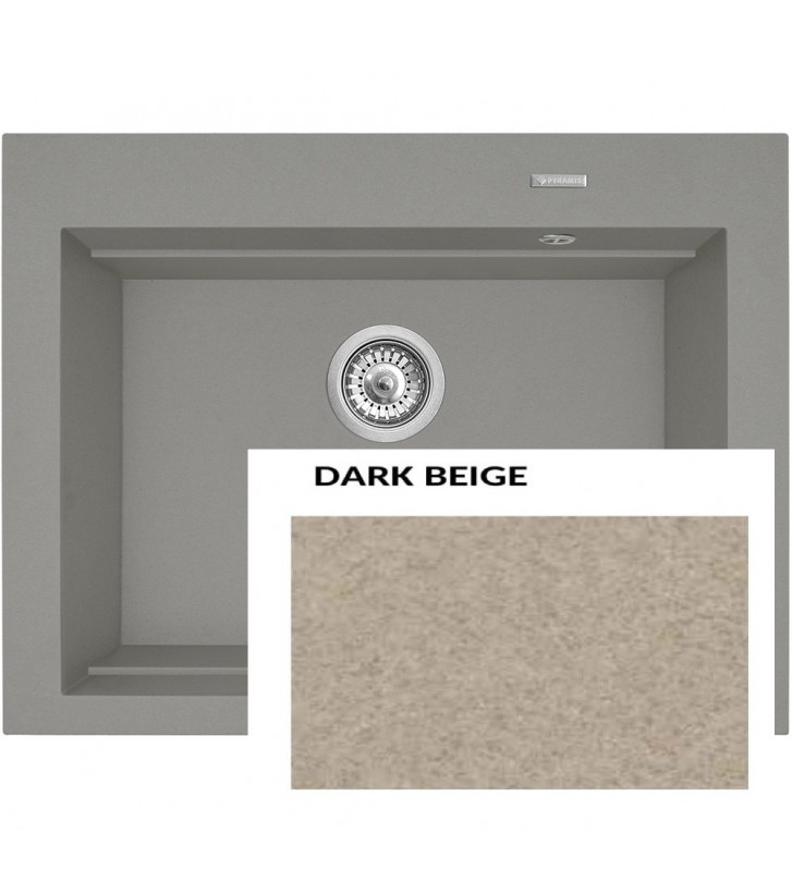 Sink Pyramis Pyragranite Siros 1B Insert 67x51.5cm