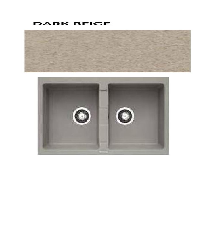 Νεροχύτης Pyramis Pyragranite Essential  Sparta 2B  Ένθετος  78x50cm