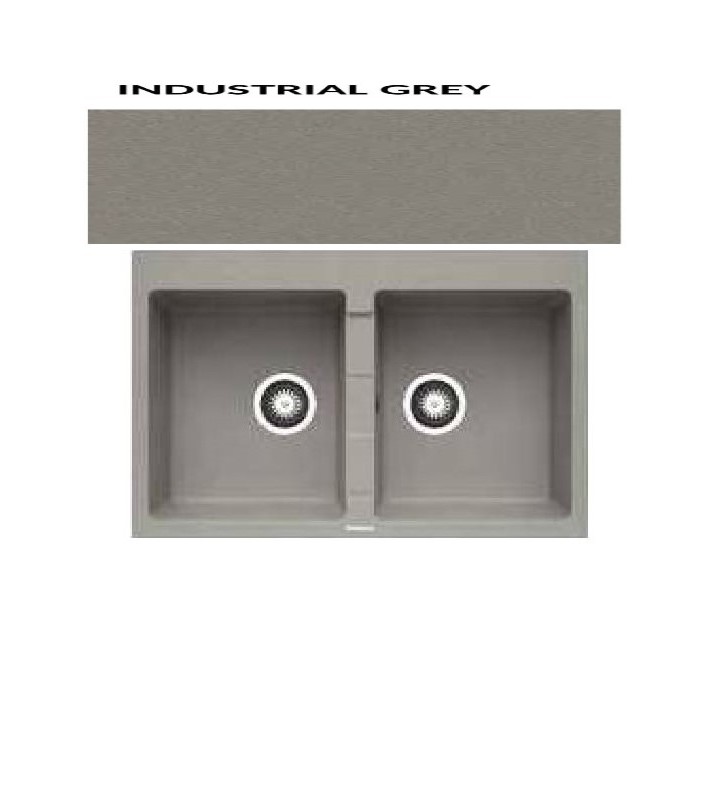 Νεροχύτης Pyramis Pyragranite Essential  Sparta 2B  Ένθετος  78x50cm