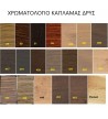 Έπιπλο Μπάνιου με επένδυση καπλαμά δρυς Katarina 055-060 cm Βάση επίπλου, Πάγκος Βάσης & Καθρέφτης Κρυφοντούλαπο