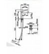 Washbasin faucet Demm Sleek Rose Gold (9910RG)