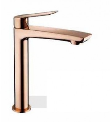 Sink Faucet High Demm Sleek Rose Gold with pop-up valve (9914RG)
