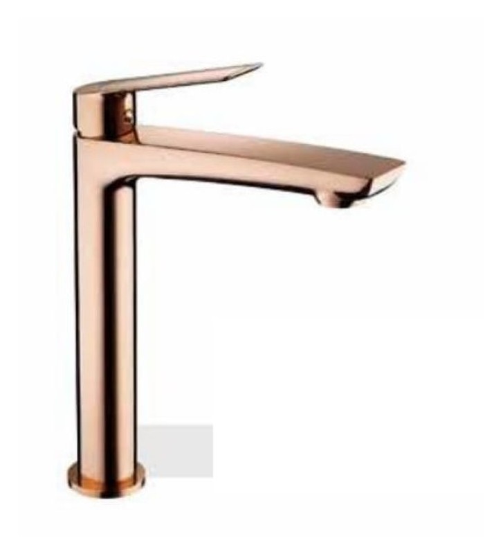 Μπαταρία Νιπτήρα Ψηλή  Demm Sleek Rose Gold με βαλβίδα pop-up (9914RG)