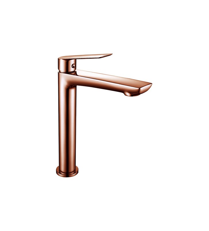 Sink Faucet High Demm Sleek Rose Gold with pop-up valve (9914RG)