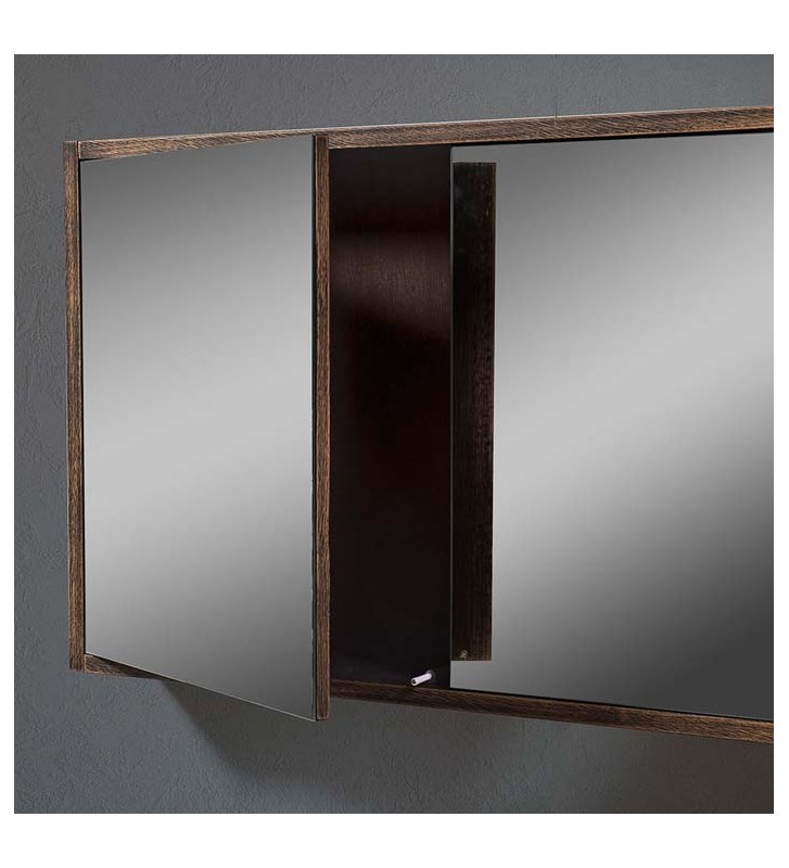 Bathroom Furniture Nova 150 Plywood with Oak upholstery and Special Aging Style