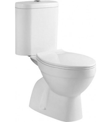 Basin Set Pyramis Nerita Floor S-Trap (Bottoms) with Soft Close Cover & Cistern