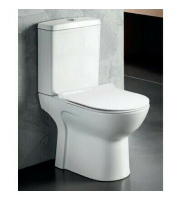 Basin Set Serel Vela Rimless with White Cistern (60cm)