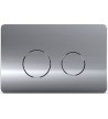 Πλακέτα χειρισμού Easy-Touch Wisa Circle F099-100 Chrome για Εντοιχιζόμενα Καζανάκια