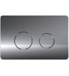 Wisa Circle F099-101 Chrome Satin Control Panel for Built-in Boilers