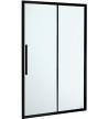 Cabin Sliding Entrance Door Devon Flow Slider 1 + 1 Black matt h.195