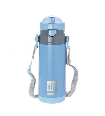 Kids thermos Blue 400ml made of Stainless Steel with Double Walls