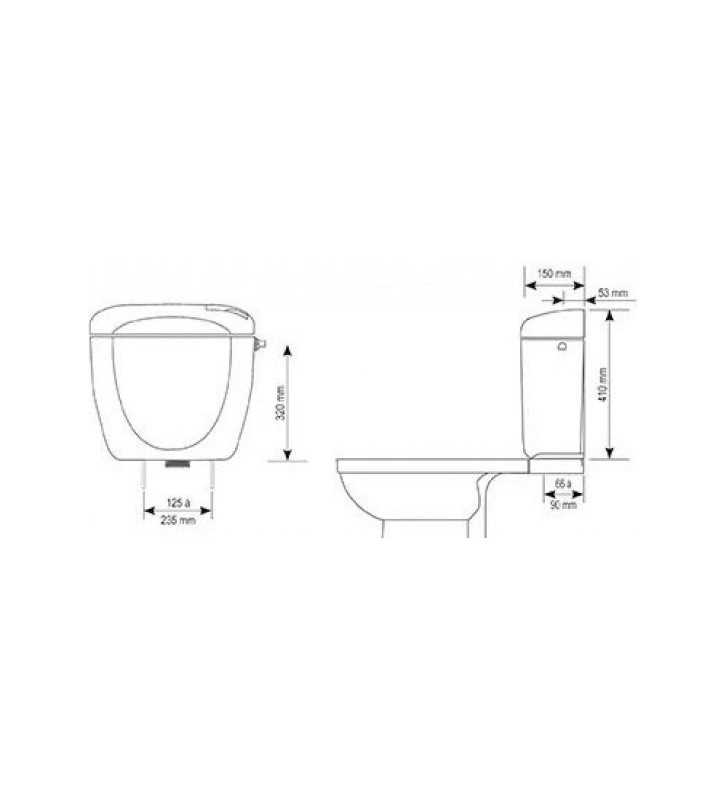 Siamp Rondo Universal 33200 cistern