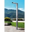 Icos Neda Outdoor Shower Column in Stainless Steel Height 210 cm