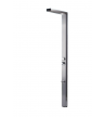 Icos Neda Mix 2 Outlets Thermomix Outdoor Shower Column Stainless Steel Height 210 cm