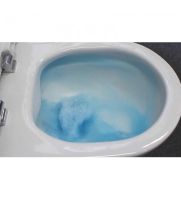 Λεκάνη Κρεμαστή Rimless Λευκή Inter Ceramic ICC 5036 με Κάλυμμα Slim Soft Closing