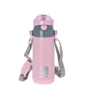 Kids thermos Pink 400ml made of Stainless Steel with Double Walls