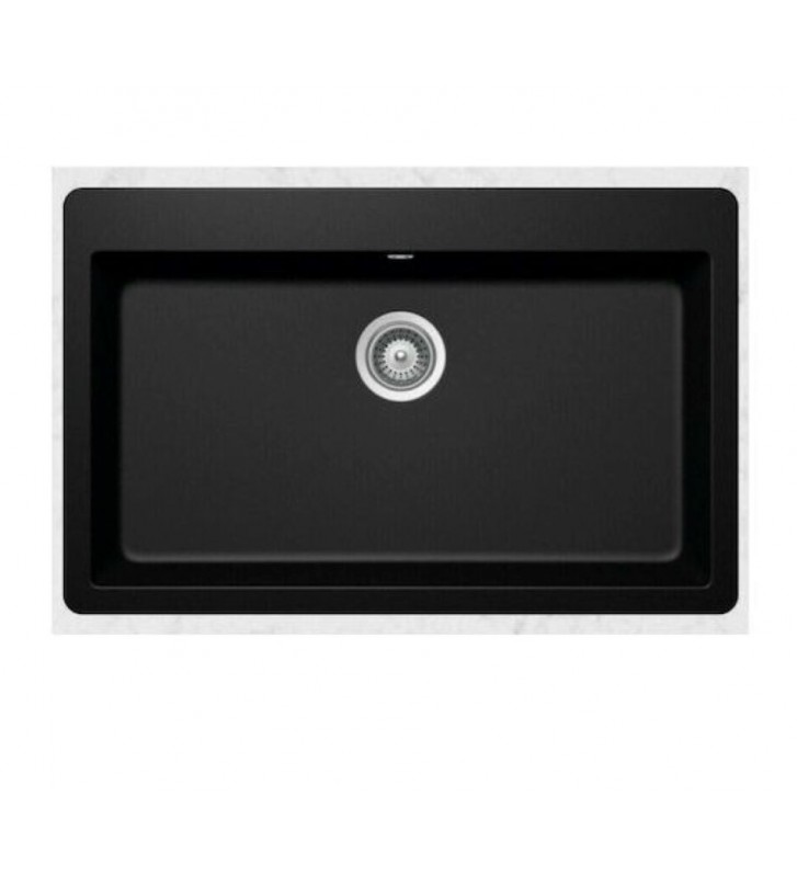 Νεροχύτης Ένθετος Schock Cristadur Mono 83,8x53cm