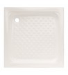 Shower Theme Eco Square White Porcelain 80x80x9