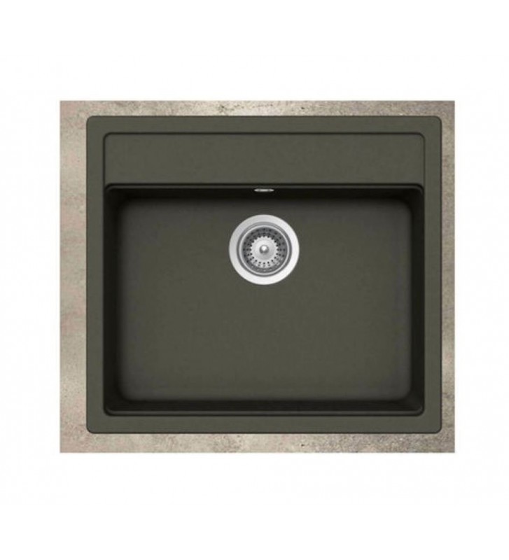 Νεροχύτης Ένθετος Schock Cristalite Manhattan 57x51cm