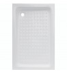 Shower Theme Simple Rectangular White Porcelain 80x140x10
