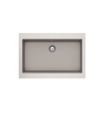 Νεροχύτης Υποκαθήμενος Schock Cristalite Manhattan 75x45,6cm