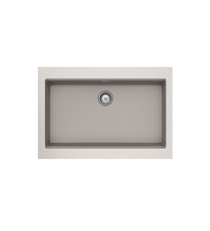 Νεροχύτης Υποκαθήμενος Schock Cristalite Manhattan 75x45,6cm