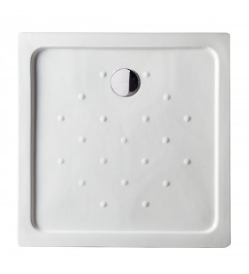 Shower Theme Slim Square Porcelain 90x90x6,5