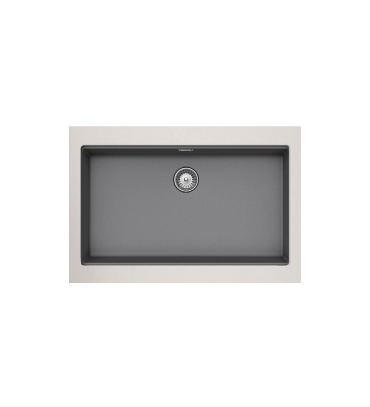 Νεροχύτης Υποκαθήμενος Schock Cristalite Manhattan 75x45,6cm