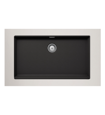 Νεροχύτης Υποκαθήμενος Schock Cristalite Manhattan 75x45,6cm