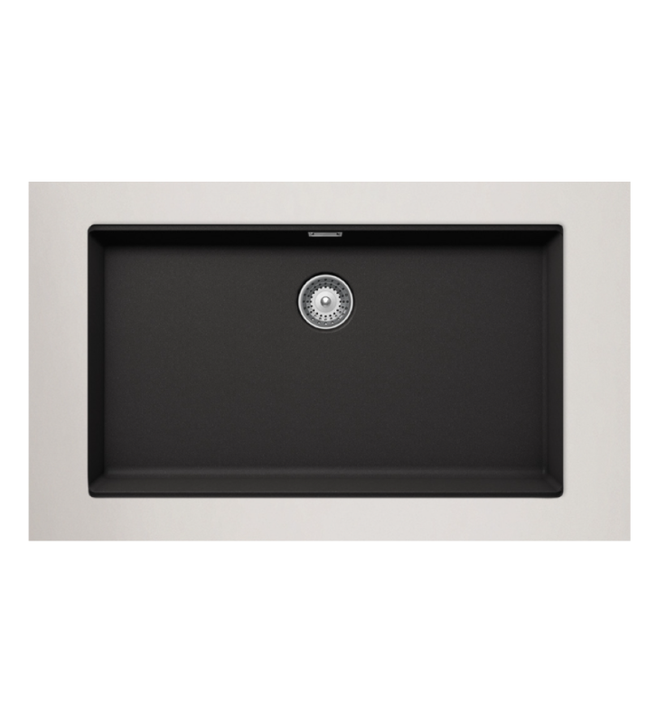 Νεροχύτης Υποκαθήμενος Schock Cristalite Manhattan 75x45,6cm