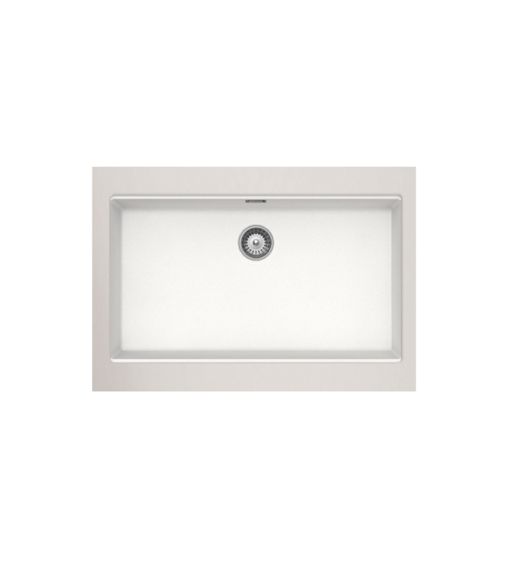 Νεροχύτης Υποκαθήμενος Schock Cristalite Manhattan 75x45,6cm