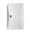 Shower Theme Slim Asymmetric 80x100x6.5