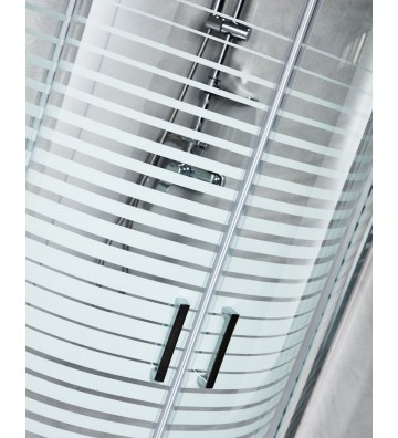 Καμπίνα Ντους Tema New Line Ημικυκλική Σεριγραφία