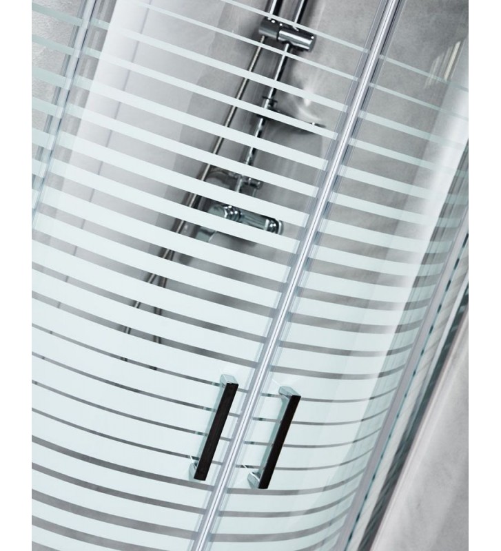 Καμπίνα Ντους Tema New Line Ημικυκλική Σεριγραφία