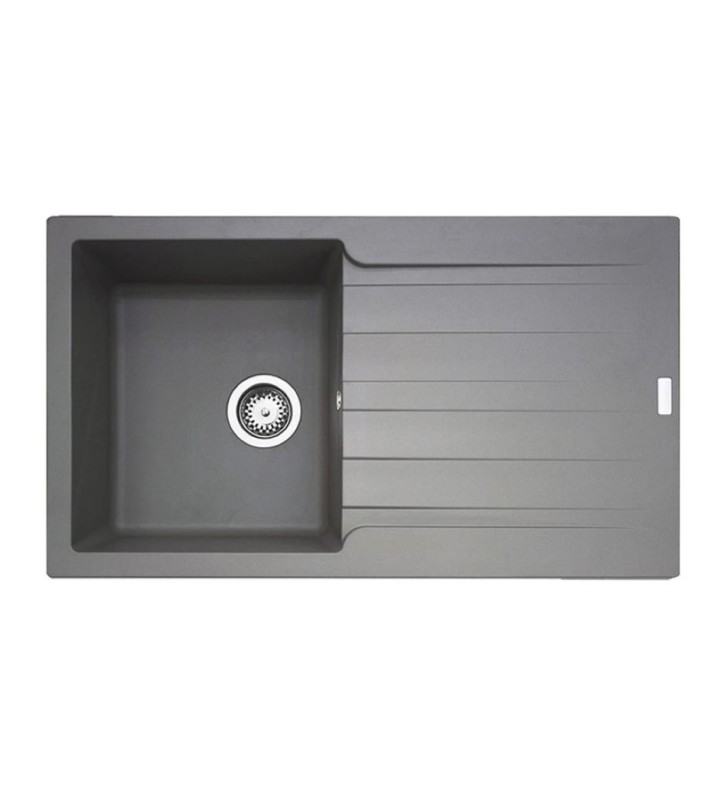 Undermount Duralit Synthetic Heavy Duty Sink with Single Bowl & Apron (86x50cm)