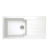 Undermount Duralit Synthetic Heavy Duty Sink with Single Bowl & Apron (100x50cm)