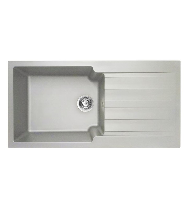 Undermount Duralit Synthetic Heavy Duty Sink with Single Bowl & Apron (100x50cm)
