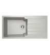 Undermount Duralit Synthetic Heavy Duty Sink with Single Bowl & Apron (100x50cm)