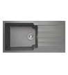 Undermount Duralit Synthetic Heavy Duty Sink with Single Bowl & Apron (100x50cm)