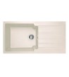 Undermount Duralit Synthetic Heavy Duty Sink with Single Bowl & Apron (100x50cm)