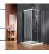 Shower Cabin Tema Versus Square Transparent Nanotechnology