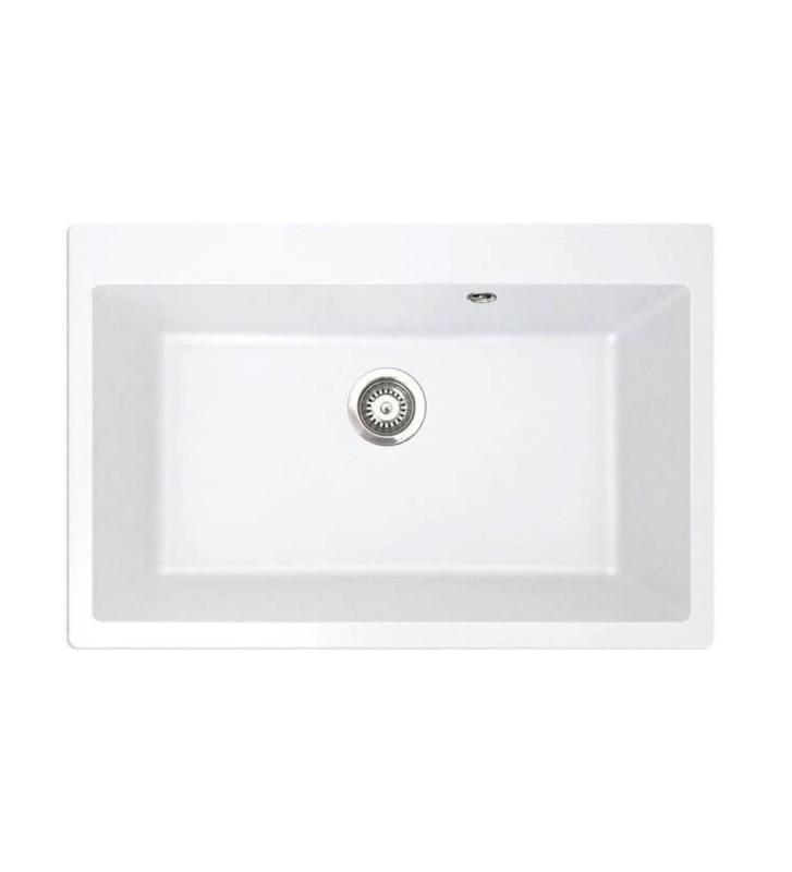 Undermount Duralit Synthetic Heavy Duty Sink with One Trough (76x50cm)
