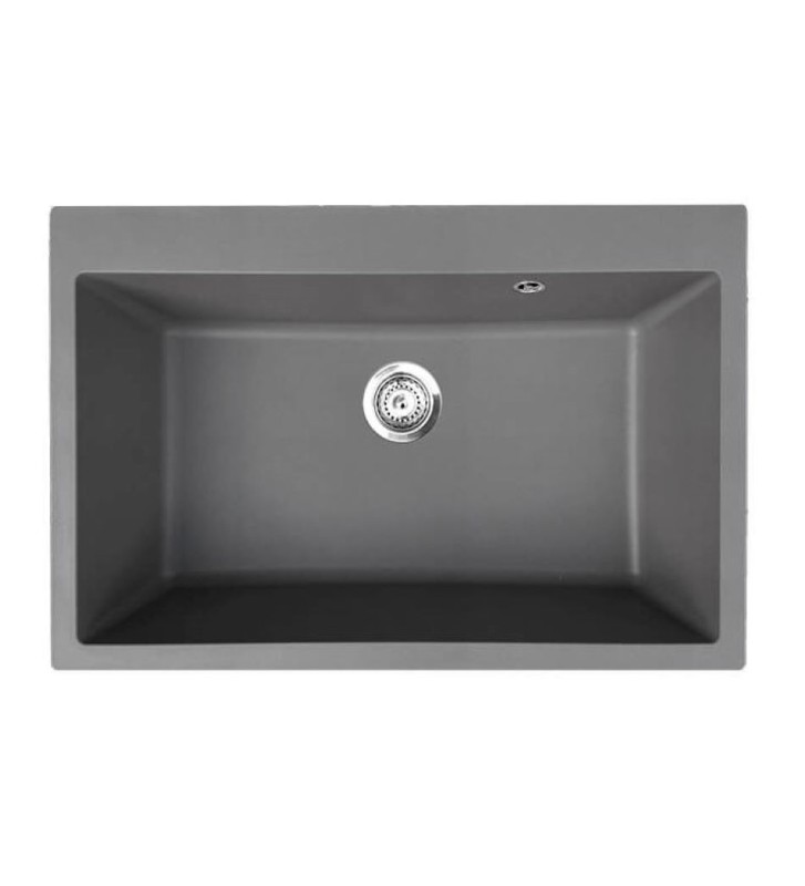 Undermount Duralit Synthetic Heavy Duty Sink with One Trough (76x50cm)