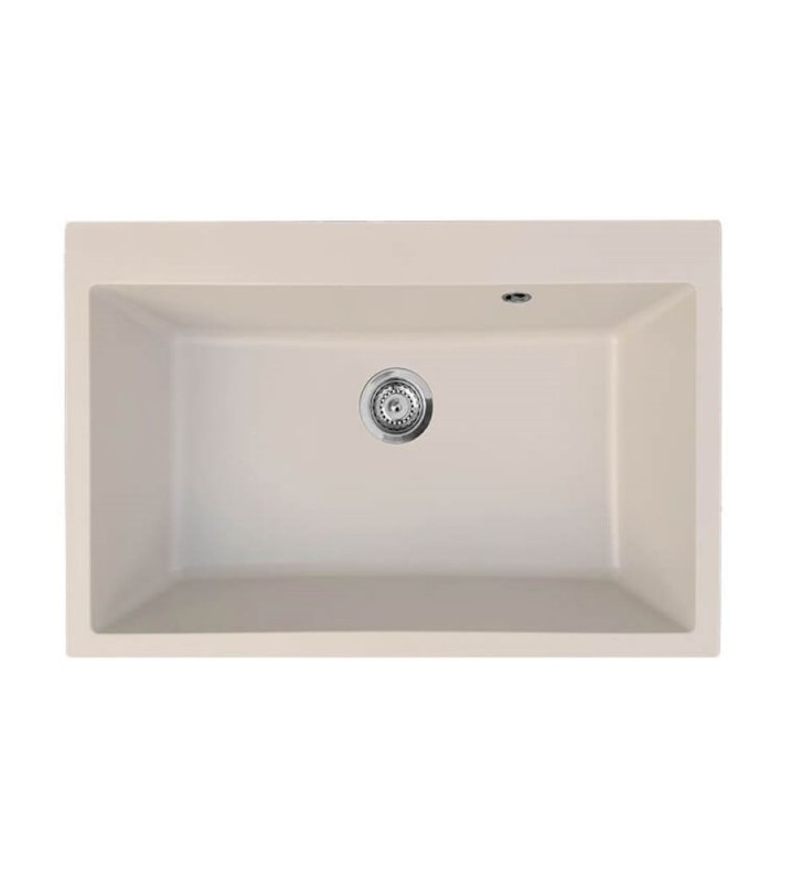 Undermount Sink Duralit Synthetic Heavy Duty with One Trough (76x50cm)